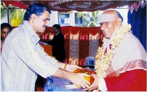 15-09-2010 ರಂದು ಮಹಾಮಹೋಪಾಧ್ಯಾಯ ವಿದ್ವಾನ್ ಕೆ. ಜಿ. ಸುಬ್ರಾಯಶರ್ಮರಿಗೆ ಎ.ಪಿ.ಎಸ್. ಇಂಜಿನಿಯರಿಂಗ್ ಕಾಲೇಜಿನಲ್ಲಿ ಗೌರವ ಸನ್ಮಾನ ಸಮರ್ಪಣೆ.