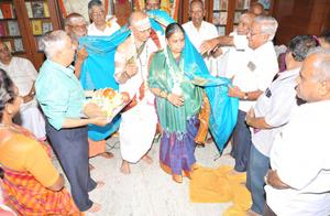 `ವೇದಾಂಗಗಳು'-72 ಲೋಕಾರ್ಪಣ ಸಮಾರಂಭದಲ್ಲಿ ; 19-4-2016, ಮಂಗಳವಾರ